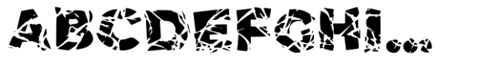 Smash and Crash Font UPPERCASE