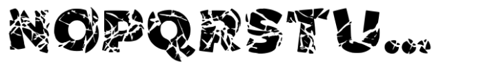 Smash and Crash Font UPPERCASE
