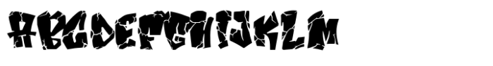 Smashed Graffiti Regular Font UPPERCASE