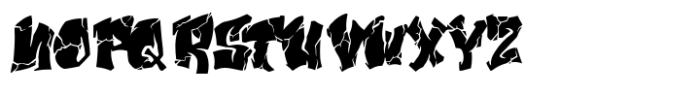 Smashed Graffiti Regular Font LOWERCASE