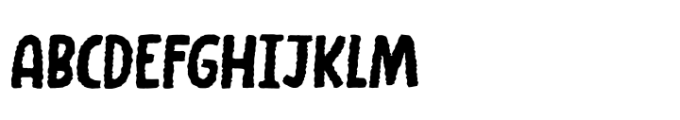 Smelly Taxi Rough Regular Font UPPERCASE