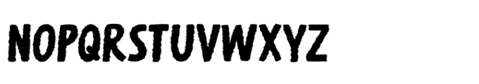 Smelly Taxi Rough Regular Font UPPERCASE