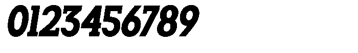 Smilant Black Condensed Slant Font OTHER CHARS