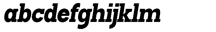 Smilant Black Condensed Slant FONT