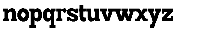 Smilant Black Condensed Font LOWERCASE