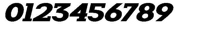 Smilant Black Expanded Slant Font OTHER CHARS