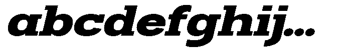 Smilant Black Expanded Slant FONT