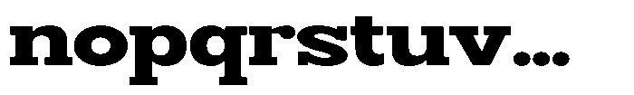 Smilant Black Expanded Font LOWERCASE