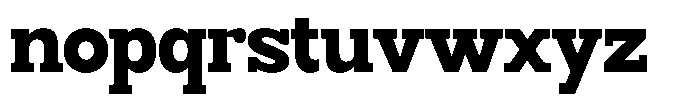 Smilant Black Semi Condensed Font LOWERCASE