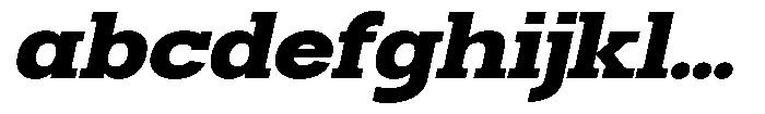 Smilant Black Semi Expanded Slant FONT