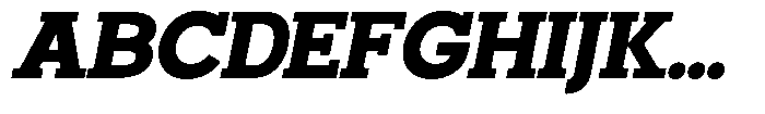 Smilant Black Slant Font UPPERCASE