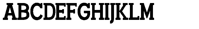 Smilant Bold Condensed Font UPPERCASE