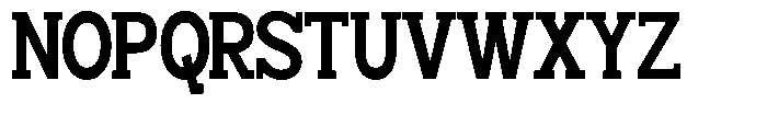 Smilant Bold Condensed Font UPPERCASE