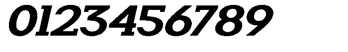Smilant Bold Expanded Slant Font OTHER CHARS