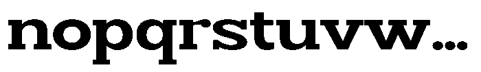 Smilant Bold Expanded Font LOWERCASE