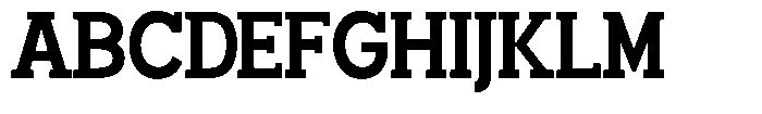 Smilant Bold Semi Condensed Font UPPERCASE
