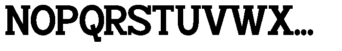 Smilant Bold Semi Condensed Font UPPERCASE