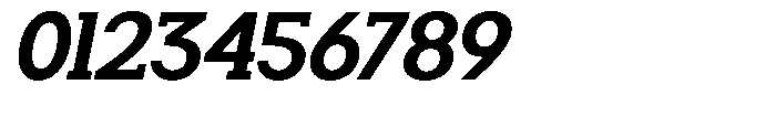 Smilant Bold Slant Font OTHER CHARS