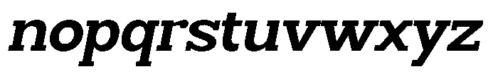 Smilant Bold Slant Font LOWERCASE