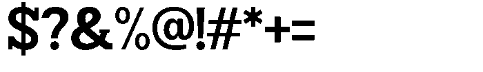 Smilant Bold Font OTHER CHARS