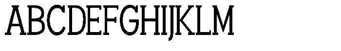 Smilant Condensed Font UPPERCASE