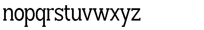 Smilant Condensed Font LOWERCASE