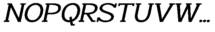 Smilant Expanded Slant Font UPPERCASE