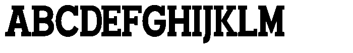 Smilant Extra Bold Condensed Font UPPERCASE