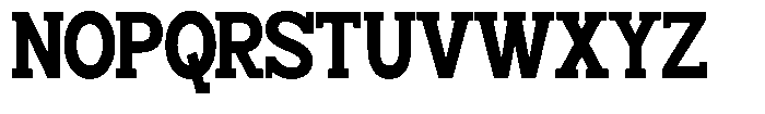 Smilant Extra Bold Condensed Font UPPERCASE