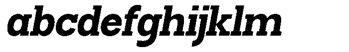 Smilant Extra Bold Semi Condensed Slant FONT