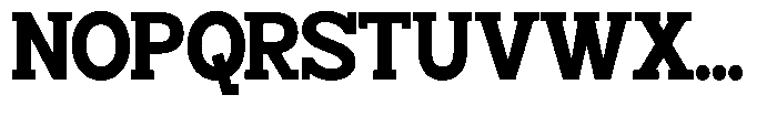 Smilant Extra Bold Semi Condensed Font UPPERCASE