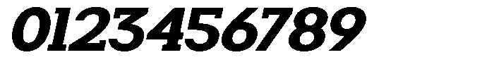 Smilant Extra Bold Semi Expanded Slant Font OTHER CHARS