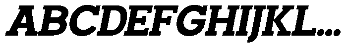 Smilant Extra Bold Slant Font UPPERCASE