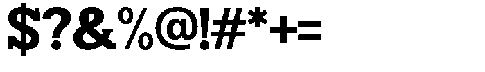Smilant Extra Bold Font OTHER CHARS