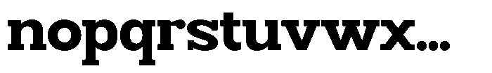Smilant Extra Bold Font LOWERCASE
