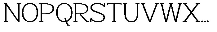 Smilant Extra Light Expanded Font UPPERCASE