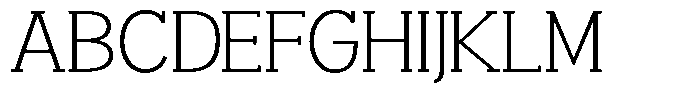 Smilant Extra Light Semi Expanded Font UPPERCASE