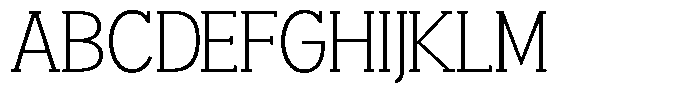 Smilant Extra Light Font UPPERCASE