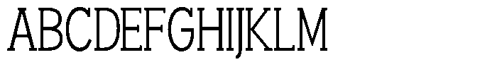 Smilant Light Condensed Font UPPERCASE