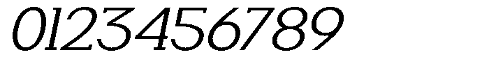 Smilant Light Expanded Slant Font OTHER CHARS