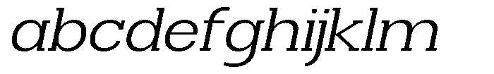 Smilant Light Expanded Slant FONT