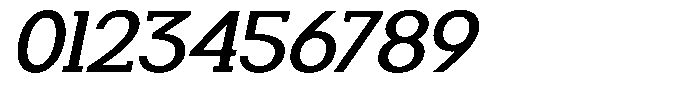Smilant Medium Semi Expanded Slant Font OTHER CHARS