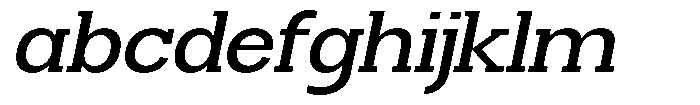 Smilant Medium Semi Expanded Slant FONT