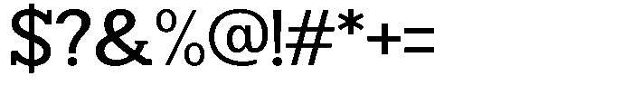 Smilant Medium Semi Expanded Font OTHER CHARS