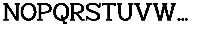 Smilant Medium Semi Expanded Font UPPERCASE