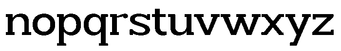Smilant Medium Semi Expanded Font LOWERCASE