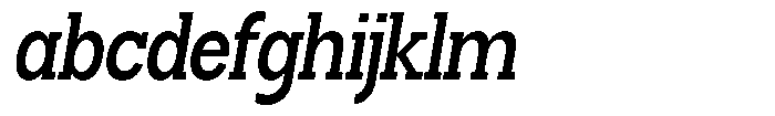 Smilant Semi Bold Condensed Slant FONT