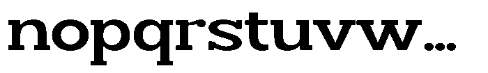 Smilant Semi Bold Expanded Font LOWERCASE