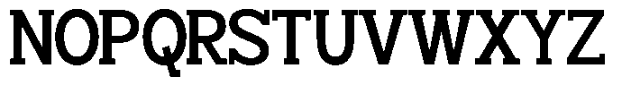 Smilant Semi Bold Semi Condensed Font UPPERCASE