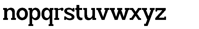 Smilant Semi Bold Semi Condensed Font LOWERCASE